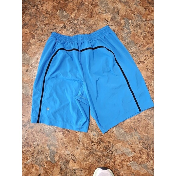 Lululemon Men Blue Pace Breaker‎ Running Short With Liner 26" Waist 9" Insea(L6) - Picture 4 of 9